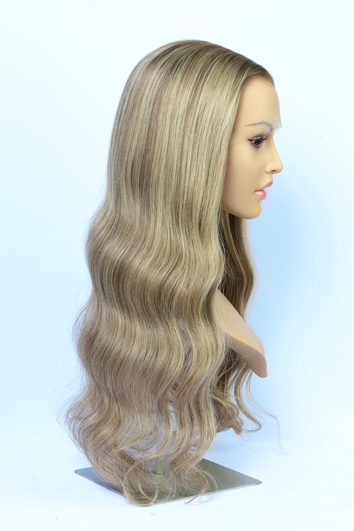 The Oatmilk Blonde — 26" 13×6 Lace Wig