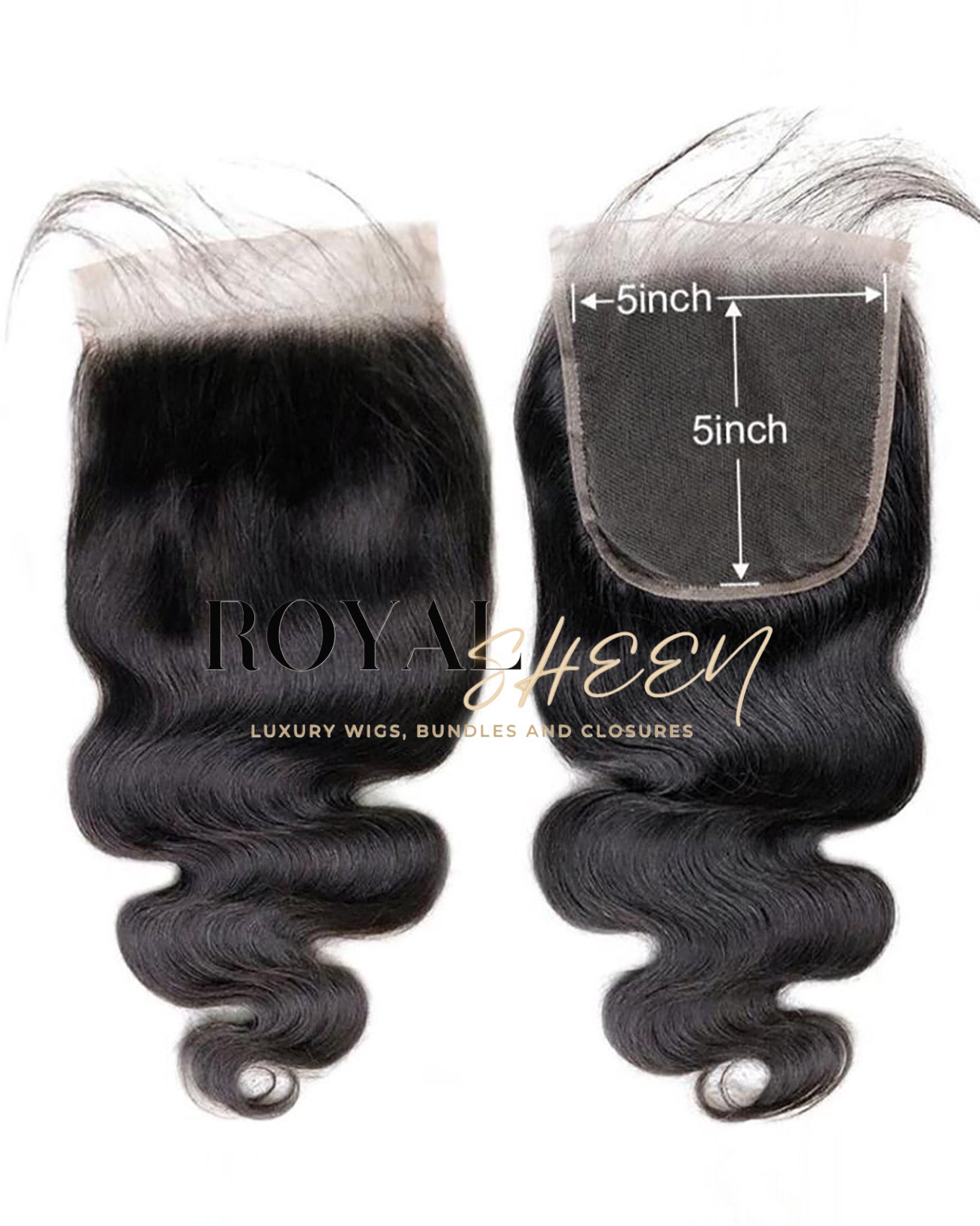 Natural Color Virgin HD Closure 5 x 5