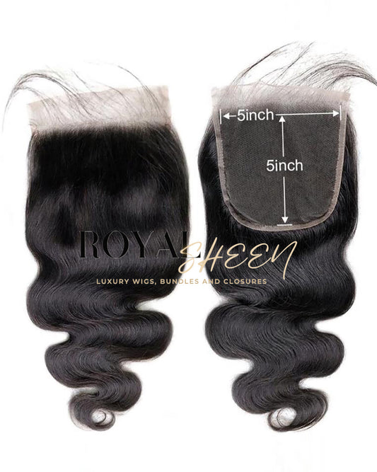 Natural Color Virgin HD Closure 5 x 5
