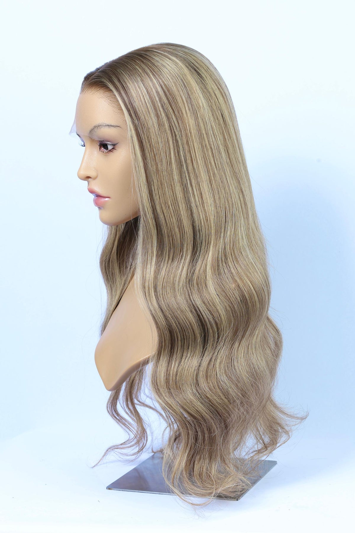 The Oatmilk Blonde — 26" 13×6 Lace Wig
