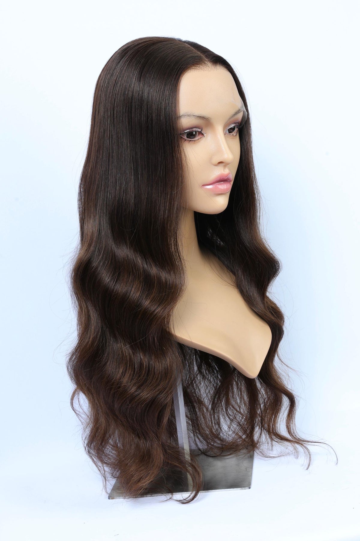 The Espresso Silk — 26" 13×6 Lace Wig