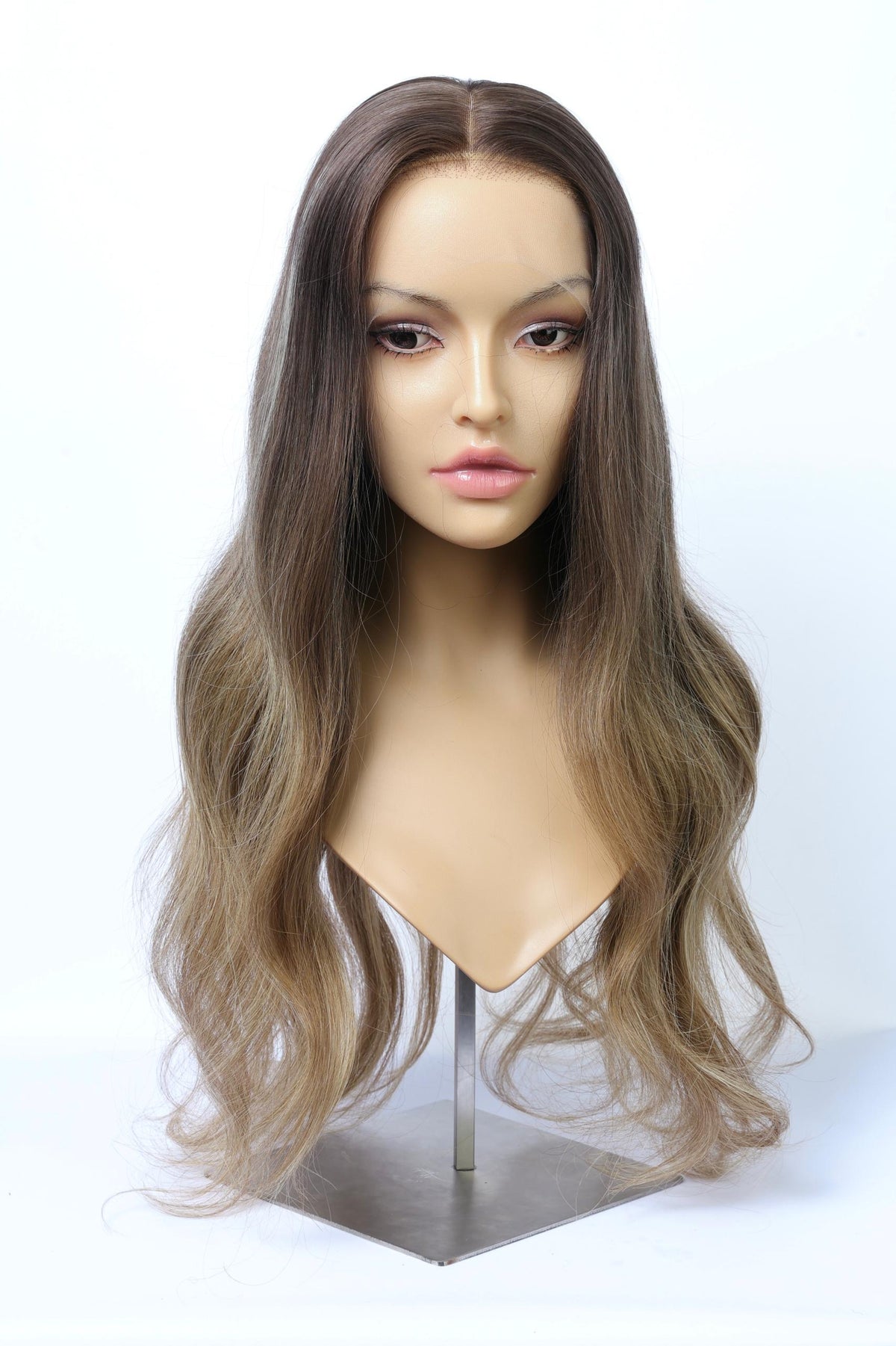 The Smoky Bronde — 26" 13×6 Lace Wig