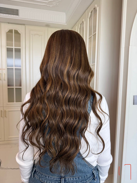 The Brown Sugar — 26" 13×6 Lace Wig