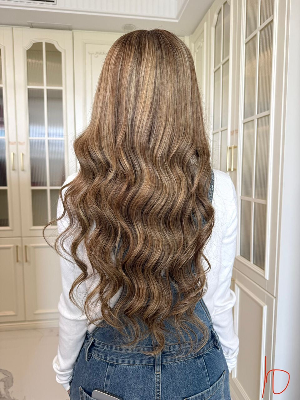 The Hazelnut Crème — 26" 13×6 Lace Wig