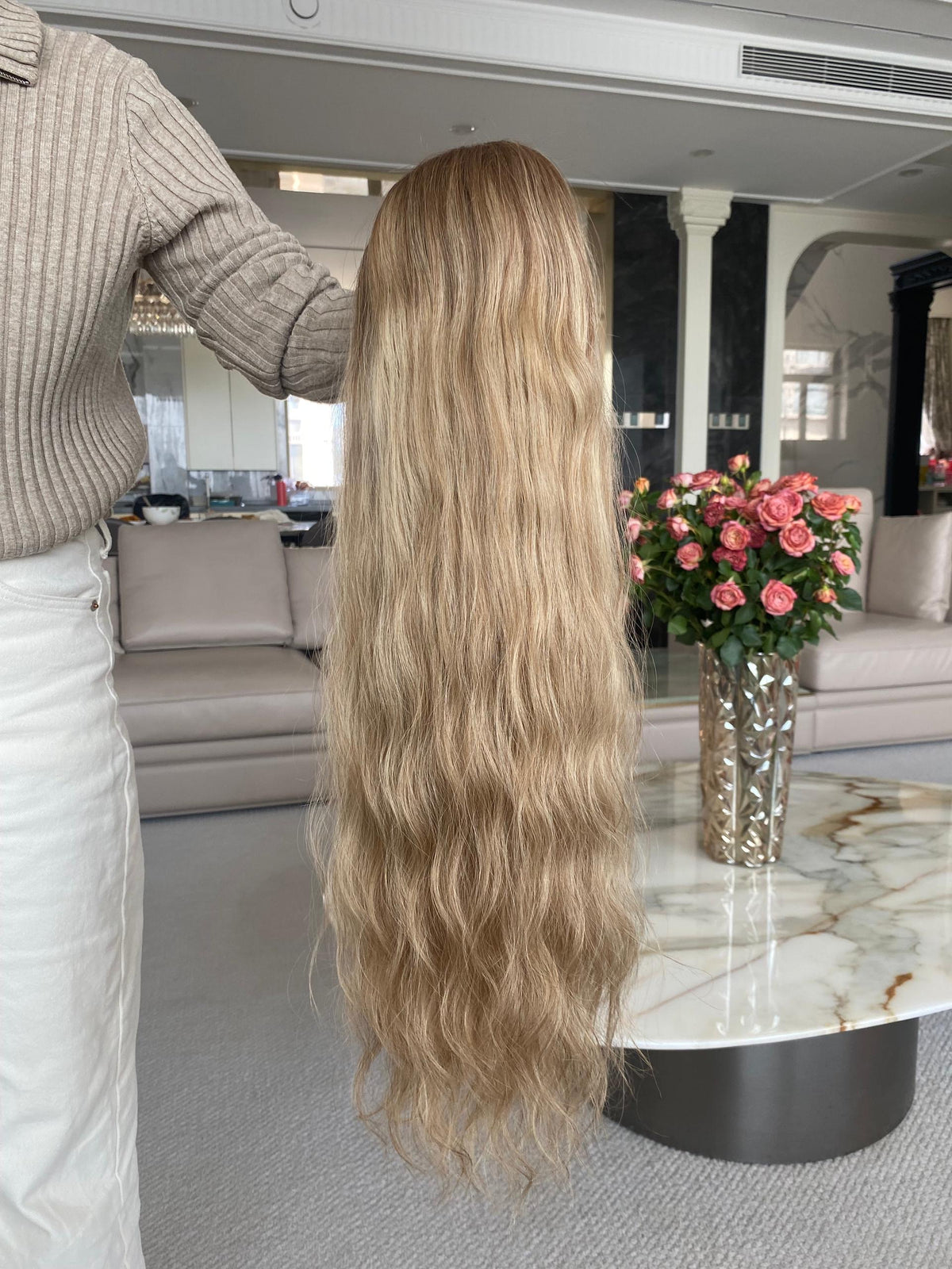 The Vanilla Chai — 26" 13×6 Lace Wig