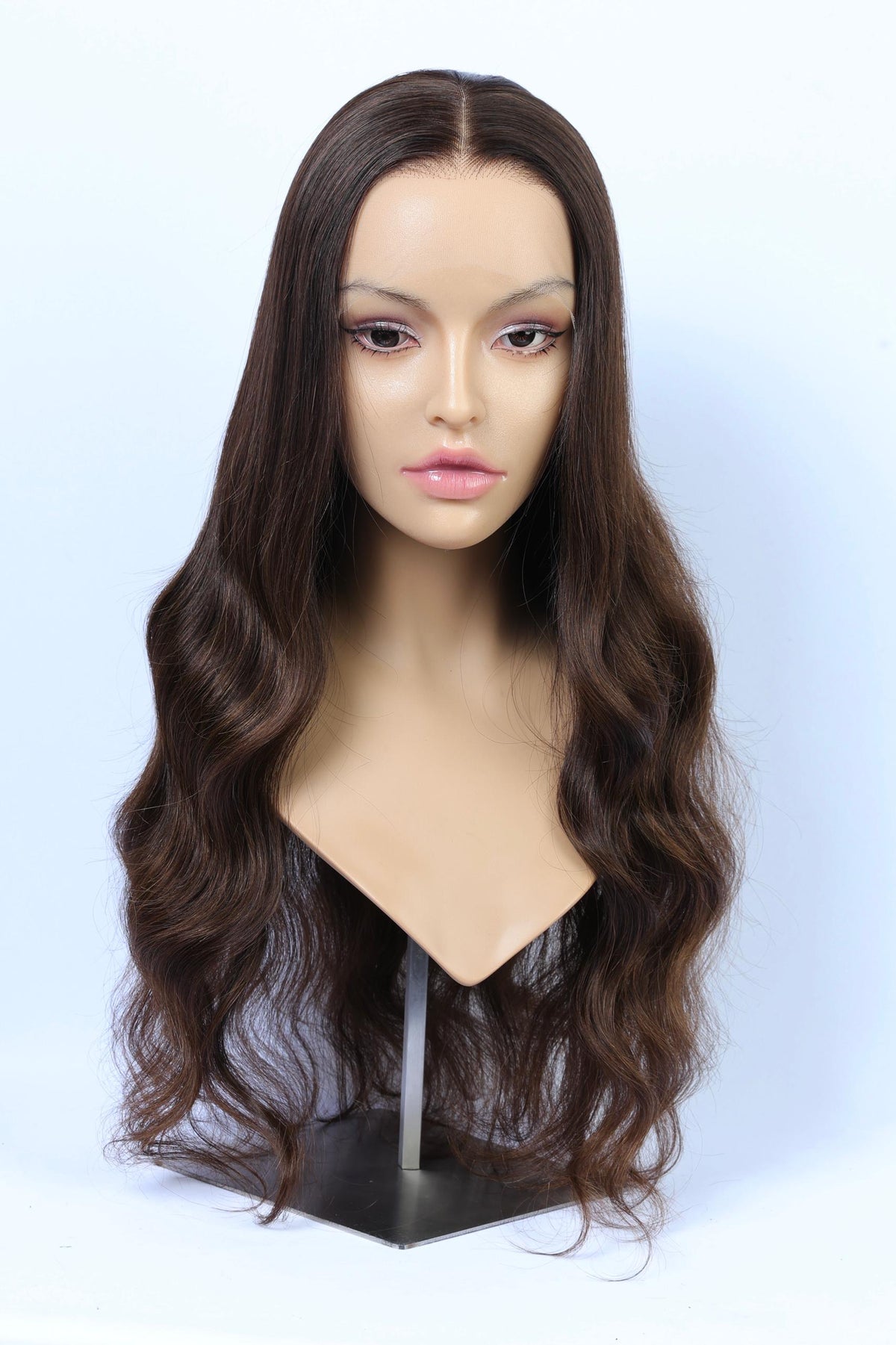 The Espresso Silk — 26" 13×6 Lace Wig