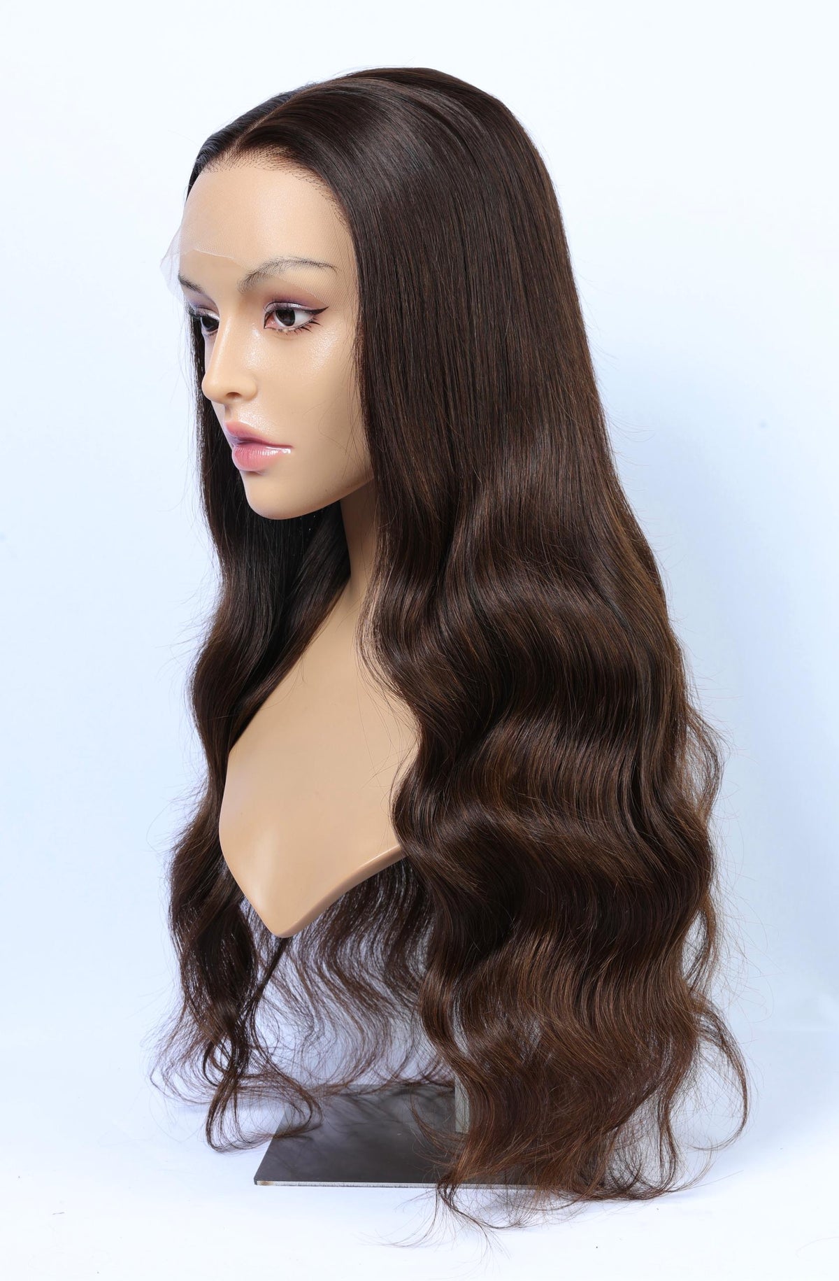The Espresso Silk — 26" 13×6 Lace Wig