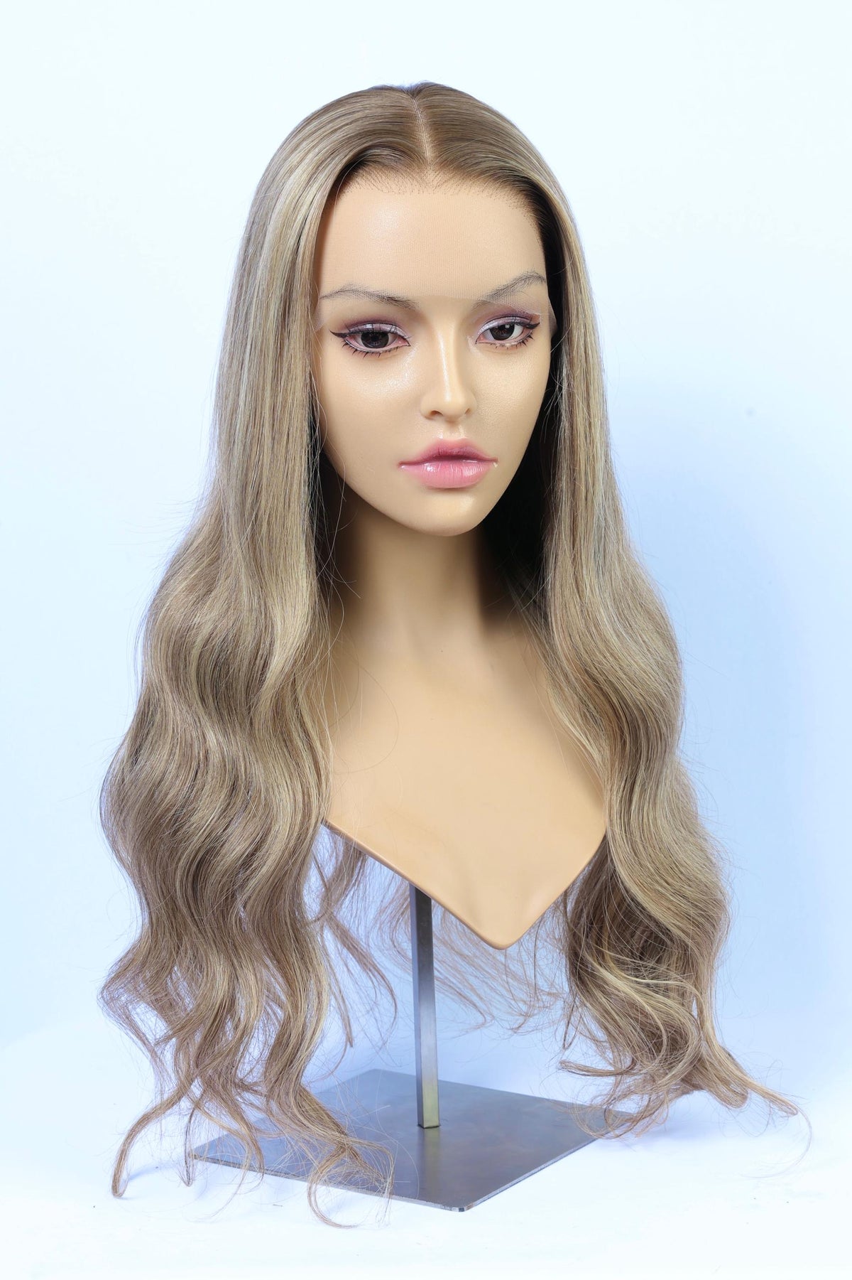 The Oatmilk Blonde — 26" 13×6 Lace Wig