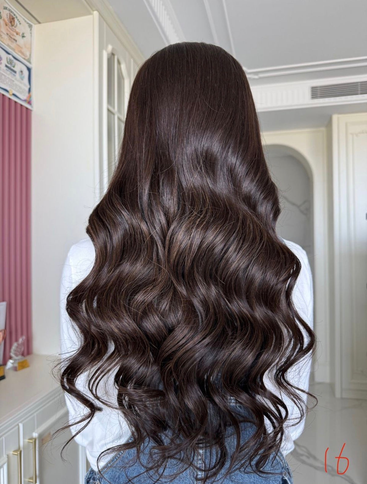 The Midnight Chocolate — 26" 13×6 Lace Wig