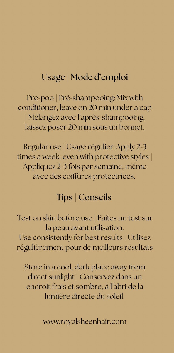 Royal Growth Oil - Ayurvedic Hair Elixir