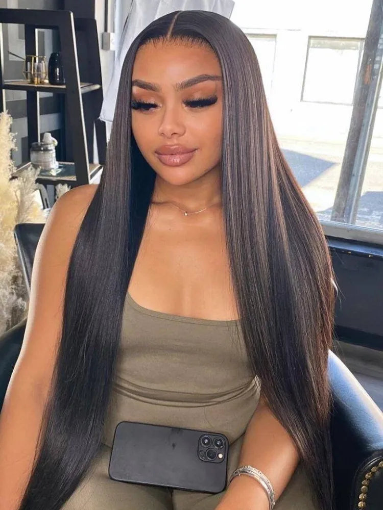 13 x 4 Natural Color Straight HD Virgin Wig | 200 % density
