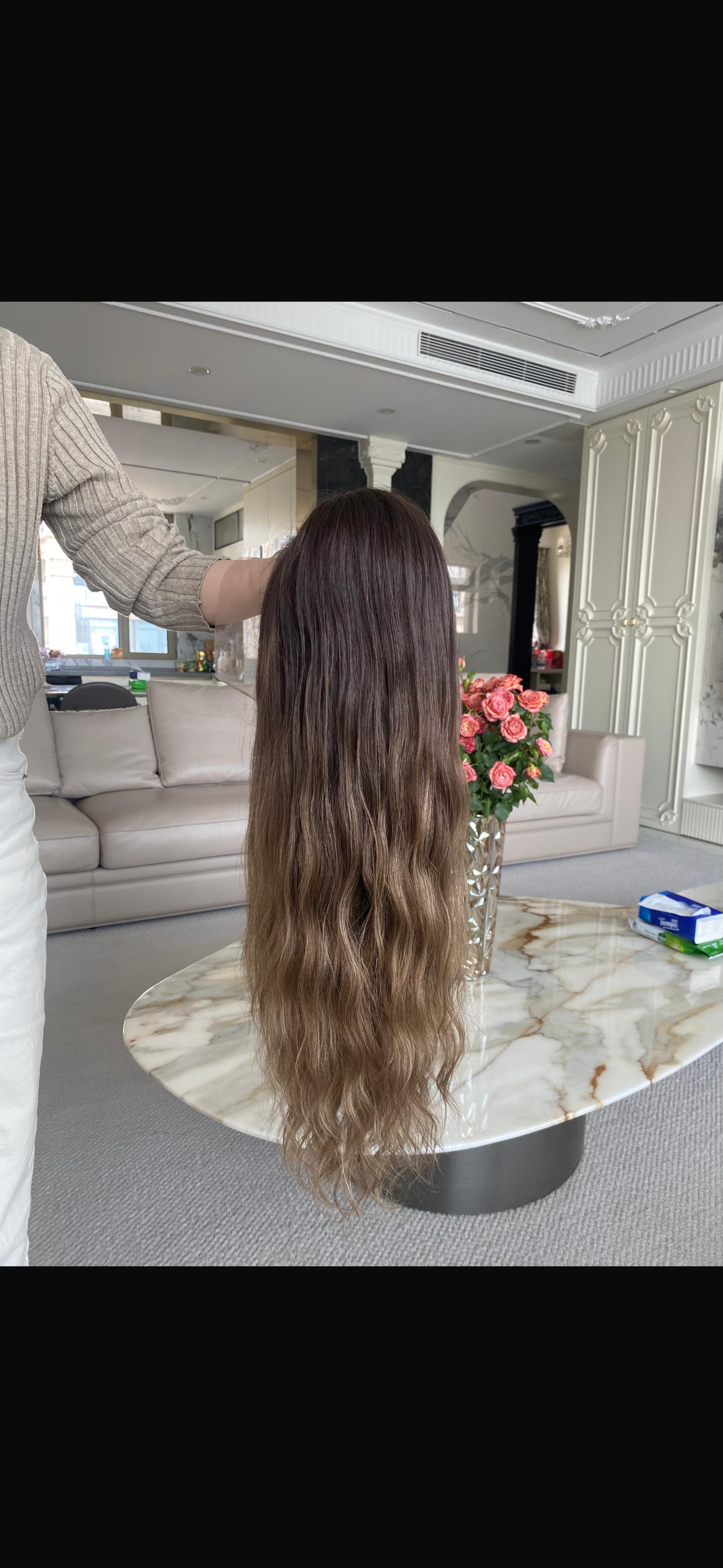 The Mocha Melt — 26" 13×6 Lace Wig