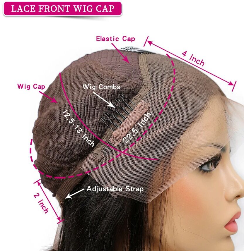 HD 5 x 5 Virgin Closure Wigs | 200 % Density - Glueless