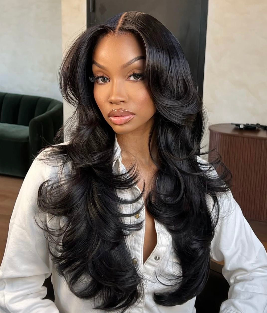 HD 13 x 6 Virgin Frontal Wigs | 200 % density