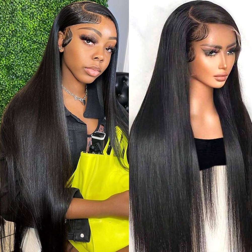 13 x 6 Natural Color Straight HD Virgin Wig | 200 % density