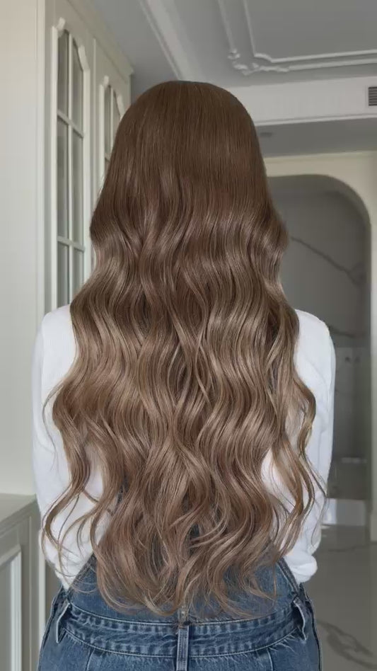 The Milk Tea — 26" 13×6 Lace Wig