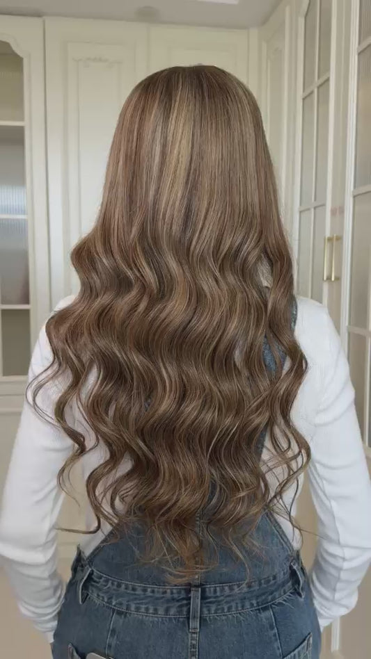 The Hazelnut Crème — 26" 13×6 Lace Wig